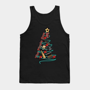 Pirate Xmas Tree Tank Top